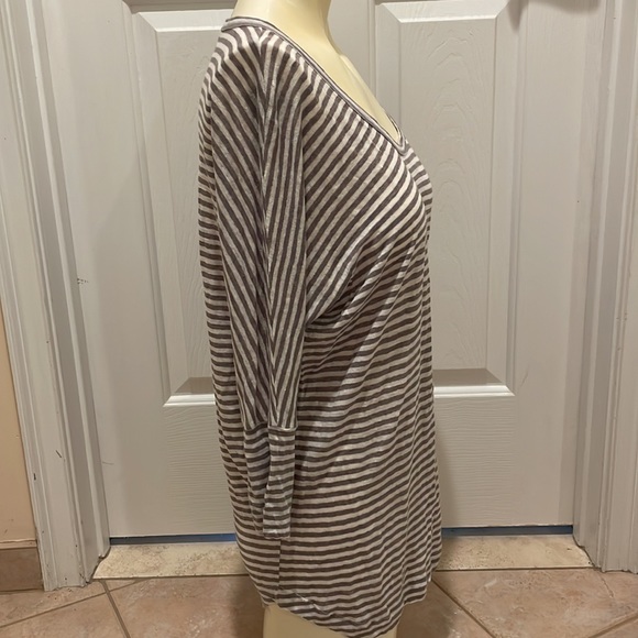 Joie women’s shirt top blouse tunic stripe small s - Picture 4 of 7
